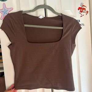 Garage Brown square top